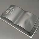 Aluminum Book Shaped Cake Pan Mould Birthday Cake Pan Bakeware Baking Mold Pastry Mould