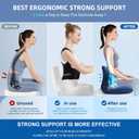 Back Brace Posture Corrector for Women and Men, Upgraded Full Back Brace Support, Adjustable Shoulder Back Support, Upper and Lower Back Pain Relief - Scoliosis, Hunchback, Hump, Thoracic, Spine Corrector (Medium)