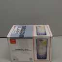 Bormioli Rocco America '20s 16.625 oz. Cooler Glasses, Sapphire Blue, Set of 6