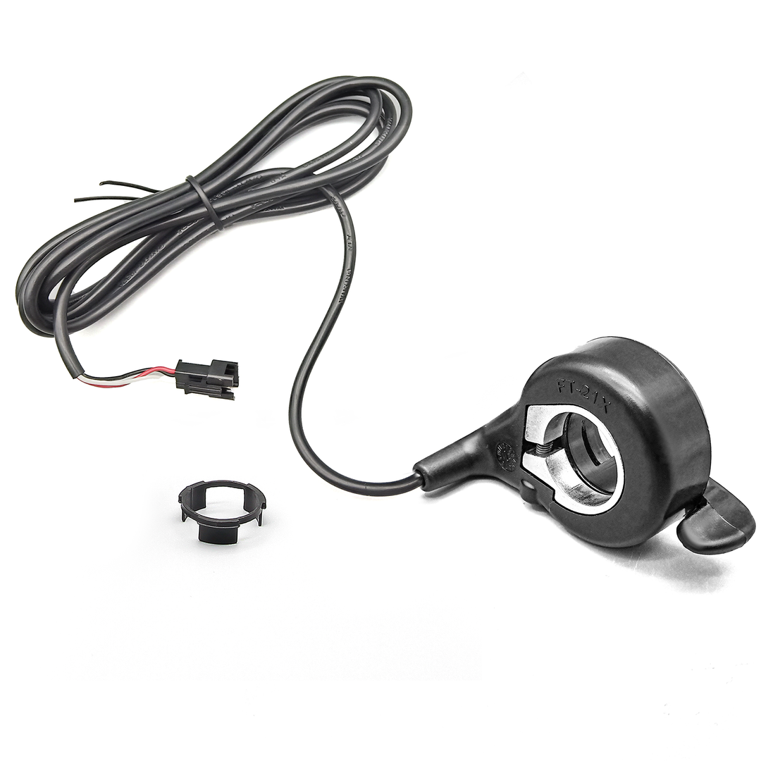 Electric Bicycle Thumb Throttle WUXING, FT-21X Finger Throttle, 12-72V Universal,Speed Control for Ebike Pocket Razor Scooter Accessories Part,