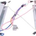 dowfane Refrigerator Defrost Heater Element WR51X443 WR51X345 Compatible with General Electric AP2071465 PS303934