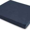 DMI Seat Cushion and Chair Cushion for Office Chairs, Wheelchairs, Scooters, Kitchen Chairs or Car Seats, FSA HSA Eligible, for Support and Height while Reducing Stress on Back, Tailbone or Sciatica, 2 inch thick