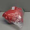 Men's Denim Bib Overalls Slim Fit Stretchy Fashion Jean Jumpsuit with Pockets (36, Red)