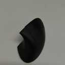 Ergonomic Vertical Wireless Mouse Stylish Rechargeable 2.4G Optical Mice Cordless Mouse with USB Receiver, 800/1200 /1600 DPI, 5 Buttons for Laptop,PC,Mac,Computer (Black)