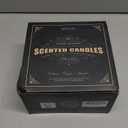 AOOVOO Scented Candles for Men - 4 Pack Candles for Home Scented, 36oz Soy Wax, 200 Hour Burn Time, Men Candle Set, Sandalwood Oud/Mahogany Teakwood/Smoke Vanilla/Jasmine Candle Set A