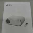 GPX The Max 1080p Projector with Bluetooth Transmitter, PJ712W