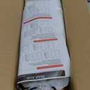 6FT Wedding Arch Backdrop Stand and White Arch Cover, White Spandex Fitted Backdrop Cover and Gold Wedding Arch Frame for Birthday Party Wedding Ceremony Bridal Baby Shower, Parties Decoration.