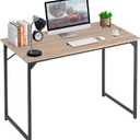 PayLessHere 32/39/47 inch Computer Desk Study Writing Table, Adjustable feet, Modern Furniture for Home Office (1, Nature, 39 inch)
