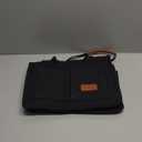 Canvas Tote Bag for Women,Women's Bags Crossbody Bags Work Laptop Tote Bag Large Handbags Purse for Travel Nurse Teacher (New Upgrade Black With Compartments and Inner Cup Holders)