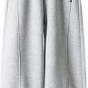 Boys Baggy Sweatpants Straight Leg Open Bottom Casual Sweat Pants Elastic Waist Joggers Pants with Pockets Fall Winter (13-14 Years, Grey)