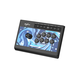 PXN-008 Fight Stick Joystick Arcade Fight Stick with Turbo Macro Functions Plug and play Arcade Fighting Compatible PC/Xbox One Xbox Series X/S Android TV Box, N-Switch