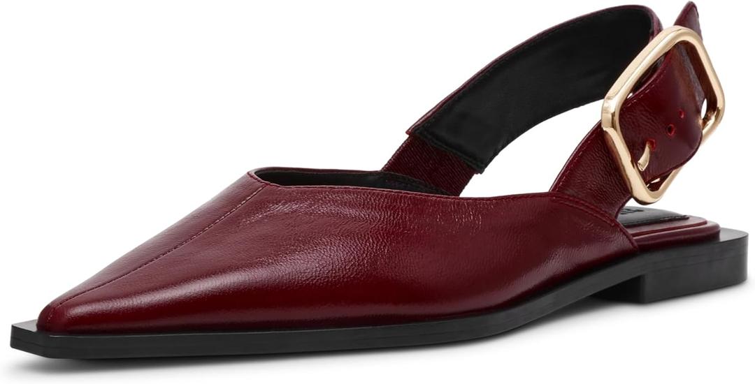 Women's Shay Ballet Flat, Red, Size 8