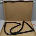 W10830047 Refrigerator Door Gasket (Magnetic Strip Inside, Black),42.91"x16.93" Fridge Door Gasket Compatible with jenn air/kitchen aid/whirlpool Refrigerators