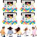 Easter Swing Shaking Balls Games, Novelty Twerk Easter Activities Set Includes 40 Balls and 4 Strap Shake Boxes, Easter Bunny Game for Adult Teens Family Party Carnival Yard Outdoor Indoor