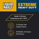 Liquid Nails Extreme Heavy Duty 28 oz. White Latex-Based Construction Adhesive, 12 Pack