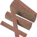 TOYANDONA 40pcs Miniature Dollhouse Flooring, Mini Dollhouse Floor Boards Self Adhesive Dollhouse Wood Flooring Peel and Stick for Dollhouse Accessories (Cherry Brown)