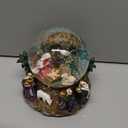 Taman Christmas Snow Globe, Nativity Musical Snowglobe with Swirling Glitter Snowflakes Lighted Christmas Decorations Tabletop Home Dcor