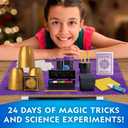 National Geographic Magic Advent Calendar 2025  24 Days of Magic Tricks & Science Experiments, Holiday Countdown Calendar for Kids, Christmas Activity