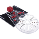 Milescraft 1224 Edge & Mortise Guide - Universal Router Guide for Straight or Cylindrical Edges - Built in Mortise Guide - Bonus Offset Base Pack of 2