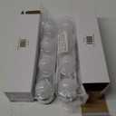 LED Vanity Lights For Mirror, Consciot Hollywood Style With 10 Dimmable Bulbs, Adjustable Color & Brightness, USB Cable, Stick on for Makeup Table Dressing Room Mirror (White)