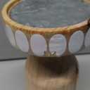HD Designs 8 in Wood Candle Holder