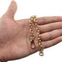 HAHIYO Mini Pochette Purse Chain Strap Thin Wide 6mm for LV Length 7.9 Inches Thick 2mm Shiny Gold for Handbag Wallet Clutch Comfortable Flat Metal Strap 1 Pack