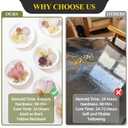 TAKIMO 16oz 3 UV Resistant Epoxy Resin Kit - Crystal Clear Non-Yellowing Starter Set for Jewelry, Molds & Small Crafts - 1:1 Ratio, Bubble-Free, 8oz+8oz