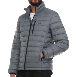 Gerry Packable Puffer Jacket Men, Warm Lightweight Winter Jackets for Men (Large, Dk Pewter)