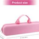 Hard Travel Case for Dyson Airstrait Straightener, Portable Storage Bag for Dyson Airstrait Straightener (Only Case, Pink), Compact