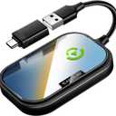 Wireless CarPlay Adapter for Apple iPhone, Converts Factory Wired CarPlay to Wireless CarPlay 2024 Upgrade Plug & Play Auto Connect for Cars from 2015 & iPhone iOS 10+ Black Not for Tesla & Andorid