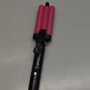 FARERY Mini Waver Curling Iron, 1/2 Inch, Hair Crimper for Women Beach Waves, Keratin & Argan Oil Infused, Dual Voltage, Pouch Bag