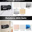 Hanging toothbrush holder and space saving toothpaste dispenser. This convenient organizer neatly stores toothbrushes and toothpaste together, ensuring safe and secure use for the whole family (Black)