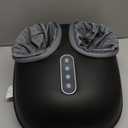 Medcursor Foot Massager with Heat - Shiatsu Feet Massage Machine Delivers Relief for Tired Muscles & Plantar, Deep Kneading Therapy, Multi-Level Settings for Home, Office Use, Size up to 13" (Matte Black)