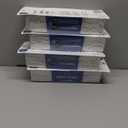 Amazon Basics Double-Tipped Cotton Swabs for Personal Hygiene and Baby Care, 2000 Count, 4-Pack of 500 Count