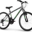 Huffy Stone Mountain Bike 20"/24"/26" for Men/Women/Girls/Boys | 6-Speed (20") or 21-Speed Options, Front or Dual Suspension Options, Multiple Colors, All-Terrain Tires, Shimano Equipped