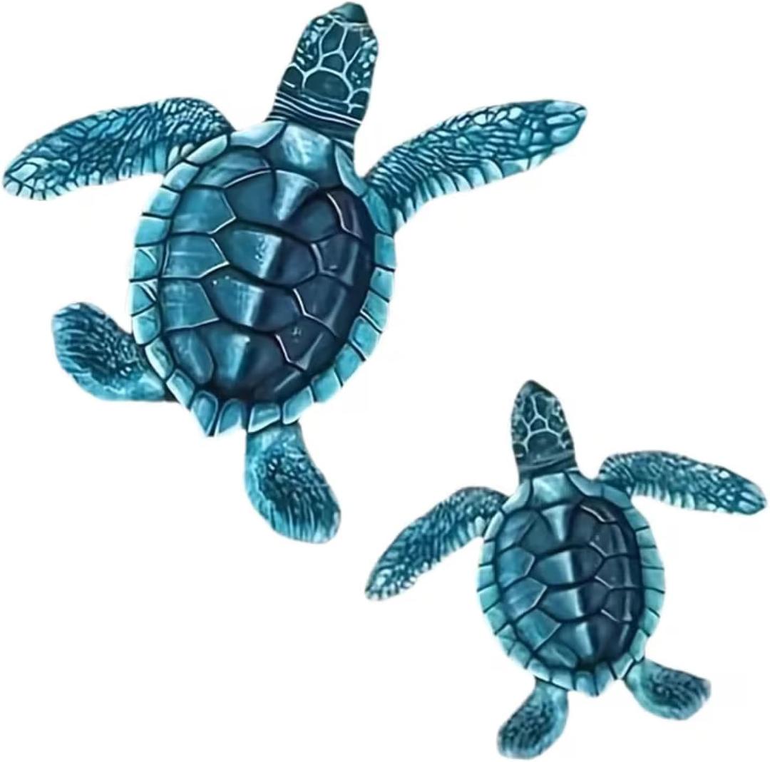 MOMDEDP Sea Turtle Animal Diamond Painting Kits for Adults Beginner,DIY Diamond Art Kits for Bigginers,Diamond Gem Art Crystal Rhinestones Painting Crafts Kits for Home Wall Decor 12 X 12Inch