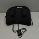 Neck Massager Pillow, Neck and Shoulder Relaxer with Heat, 3 Modes and Strengths, Neck Massager for Pain Relief Deep Tissue, Remote Control, Gift for Women Men Parents Christmas,Black