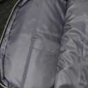 KROSER Laptop Backpack 15.6 Inch Stylish Daypack with USB Charging Port, Water-repellent Nylon Backpack Backpack for Travel/Business/Women/Black