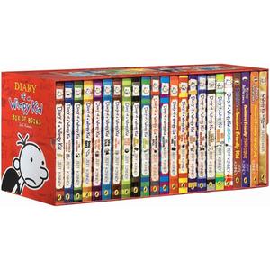 FOLREBAS A Library of a Wimppy Kid Complete Box Toy Set