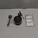 Reusable Pods Kit for Nespresso Vertuo, Refillable Coffee Pods with 100pcs Aluminum Covers Foil Seals Lids for VertuoLine Capsules, Compatible for VertuoPlus Espresso Machine (Pods not included)