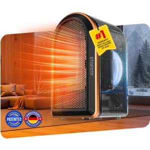ETQFOTF New Upgrade Space Heaters for Indoor Use 【Heating Capacity NO.1-SPD Certified】【4 Safe Protection Mechanisms】Portable Heaters for Indoor Use, Small Space Heater for Office, Space Heater Office
