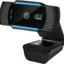 Adesso Cybertrack H5 1080p Hd USB Autofocus Webcam with Microphone, 1920 Pixels X 1080 Pixels, 2.1 Mpixels, Black