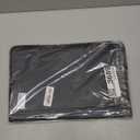 1InTheOffice Plastic Expanding File Wallet, Plastic Envelopes with Elastic Closure, 3.5" Expansion, Legal Size, Black, 1 Pack