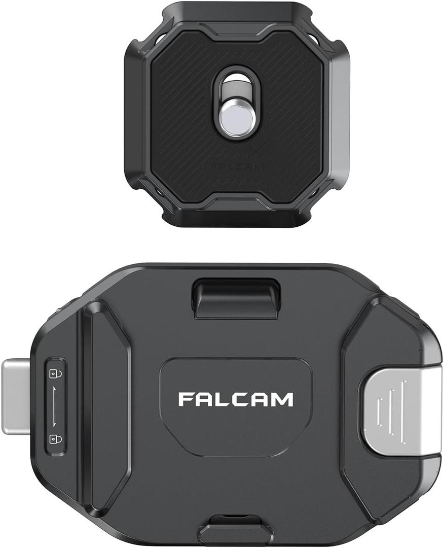 F38 Camera Clip Kit V2, F38 Backpack Clip with Plate for Backpack Strap and Camera F38B3803