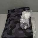 Weatherproof Heated Cat House for Outdoor in Winter, Heated Cat Bed Kitty Shelter with Cat Heating Pad, Insulated & Safe Escape Door, Warm Home for Outside Stray Cat (13"x16"x14", Camo Black)