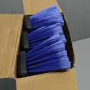 3Pcs Push Broom Head Outdoor Large Stiff Bristle Broom Head - Excellent Cleaning Performance - Easy Installation Broom Head(Blue, 18 inches)