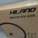Hiland 26" x 1.75" Alloy Rear Bike Rim for 1.75 to 2.215 Inch Wide Tire, Disc Brake Compatible, Rear MTB Wheel with 7 Speed Freewheel, Bolt On Axle, Bicycle Accessories for Adult Bikes, Silver