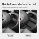 smabee Lower Center Console Organizer Tray for Hyundai Palisade 2026 Accessories Under Center Console Organizer Insert TPE Interior Black