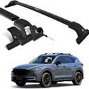 Upgrade 265 LBS Lockable Roof Racks Cross Bars for Mazda CX-5 2017-2025, Heavy Duty All Aluminum Rooftop Accessories