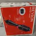 REVLON One-Step Volumizer Hair Dryer and Styler | Less Frizz, More Shine, and Less Heat Damage for Fast and Easy Salon-Style Blowouts, for All Hair Types and Lengths (Black) (1.0 VOLUMIZER)